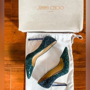 Jimmy Choo Romy Ombré Glitter